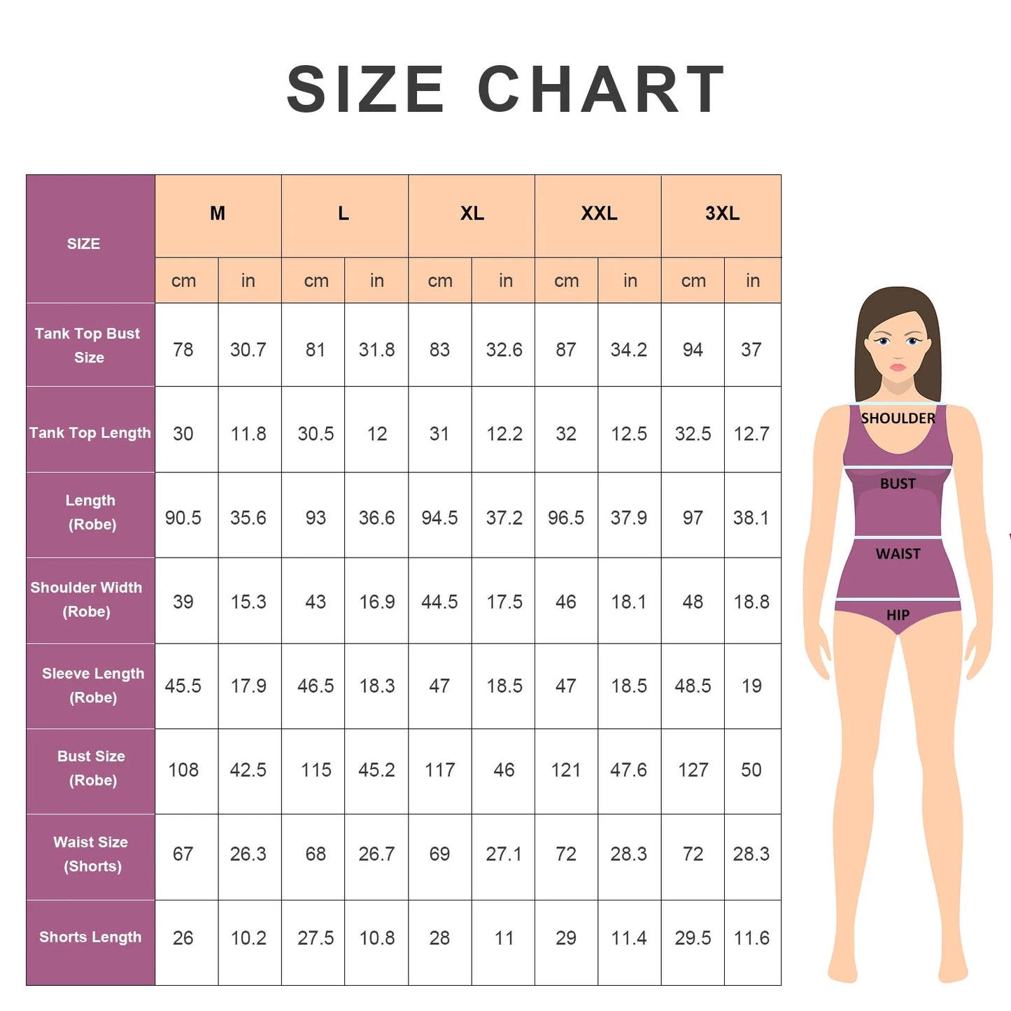 Sexy Lingerie, Silk Satin Pajamas for Women, Womens Summer Pajamas Pjs Sets of 4 Pcs with Floral Lace Top Shorts and Robe, Gift for Women, Black, XXL