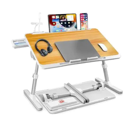 Adjustable Portable Laptop Bed Table