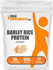 "BulkSupplements Barley Rice Vegan Protein 500g"